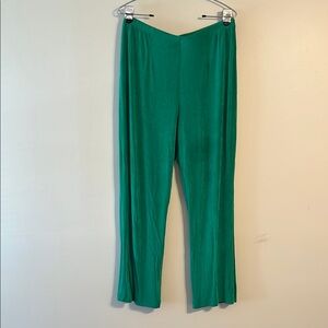 Chicos‎ Travelers No Tummy PT Comfy Pants Size 2 Large Straight Leg HAS STAIN